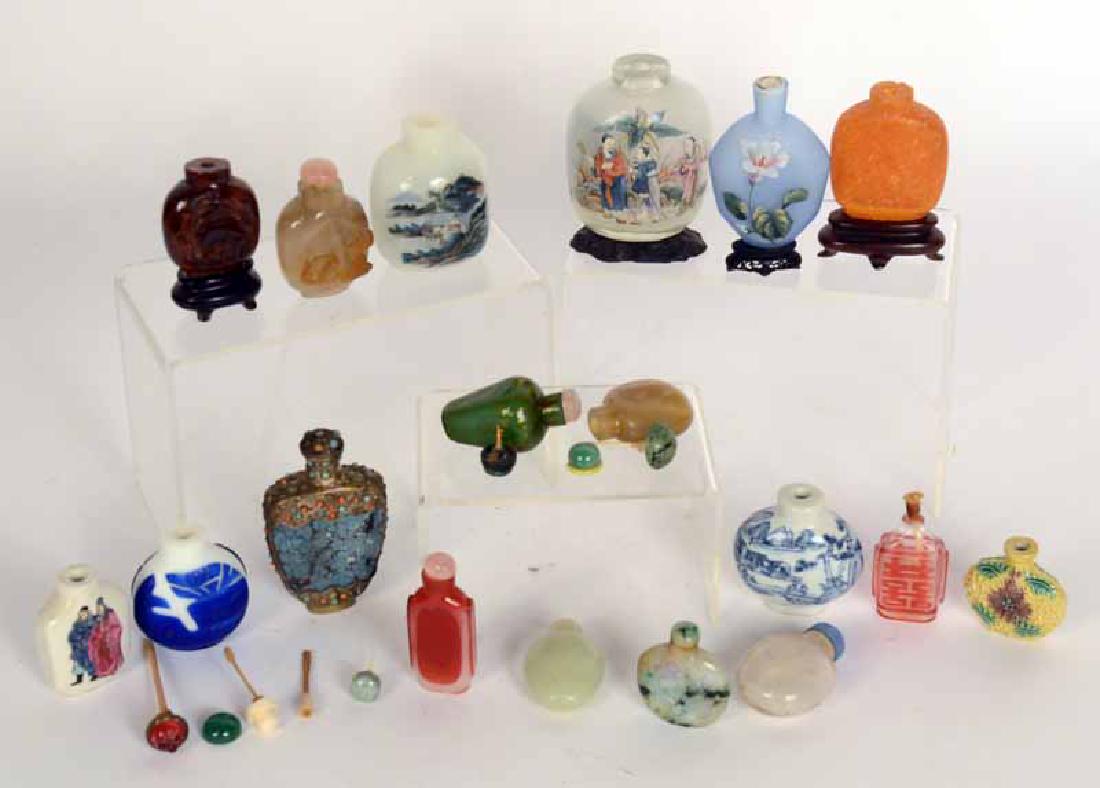 Collection of Chinese Snuff Bottles (1 of 9)