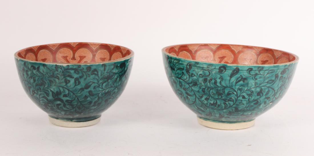 Set of Two Chinese Pottery Bowls (1 of 5)
