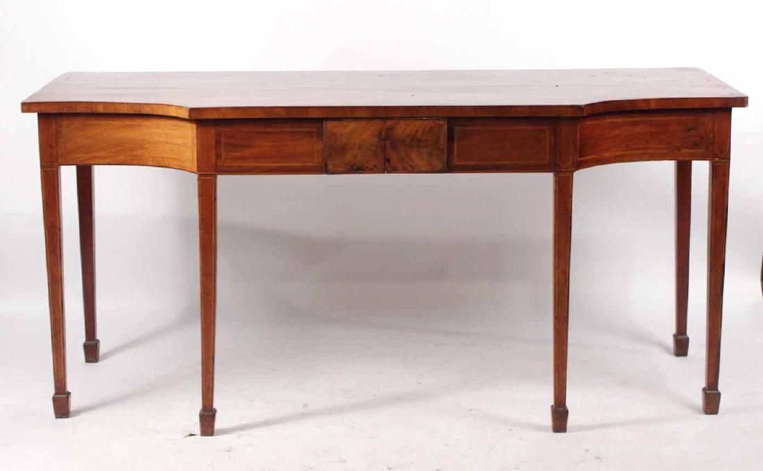 George III Mahogany Serving Table (1 of 9)