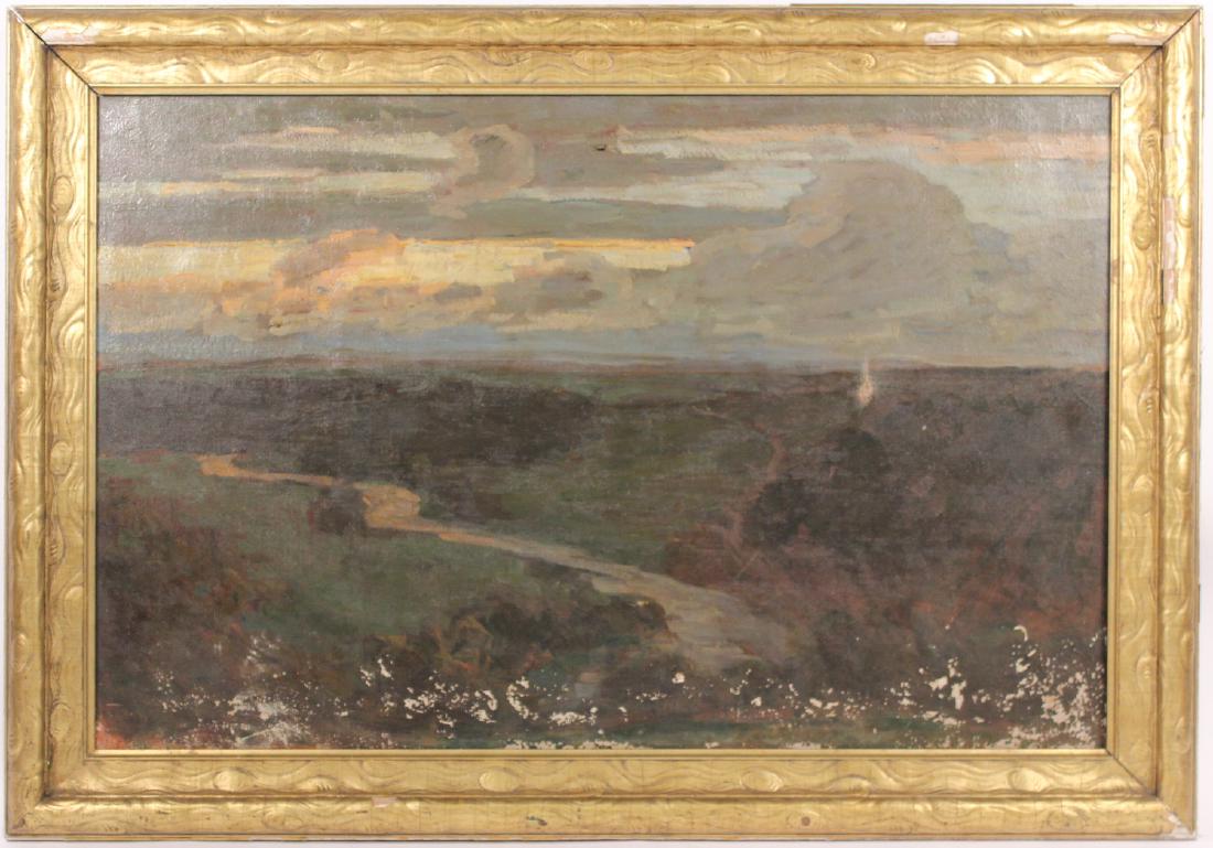 Oil on Canvas, Riverscape, Otto Reiniger (1 of 7)