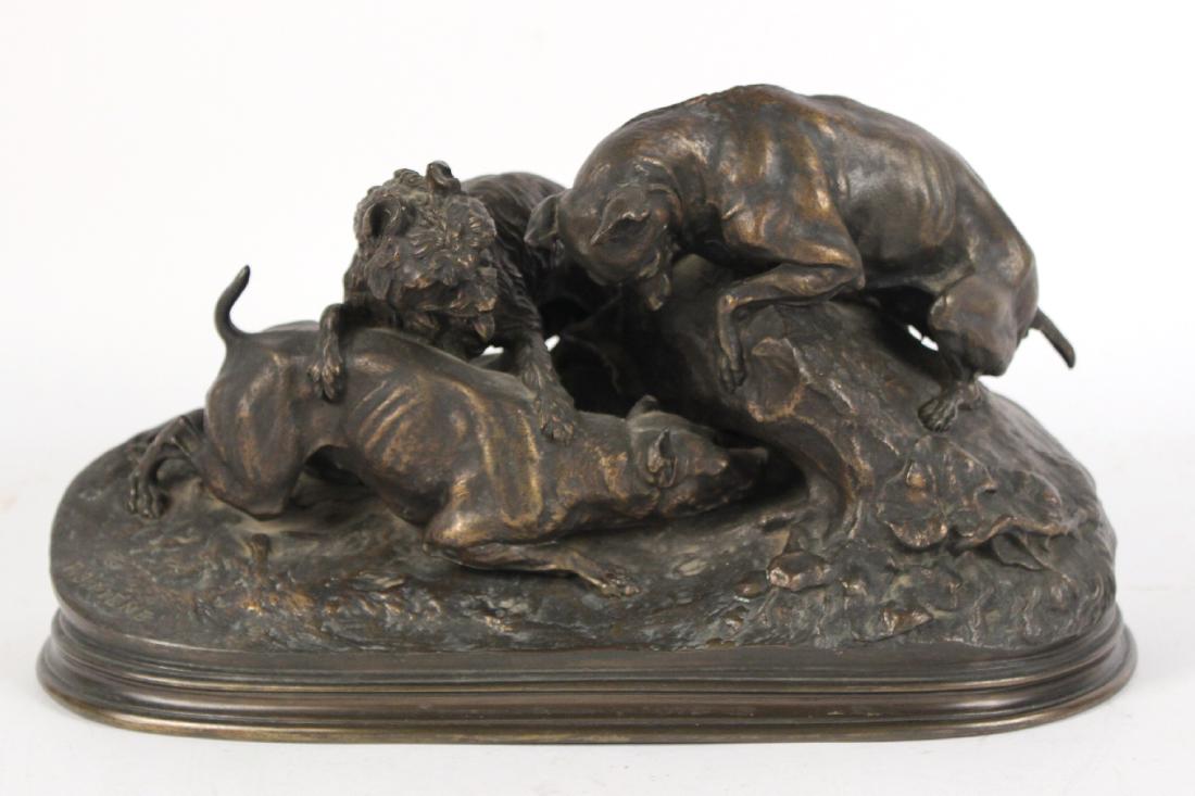 P.J. Mene Bronze of Three Ratters (1 of 6)