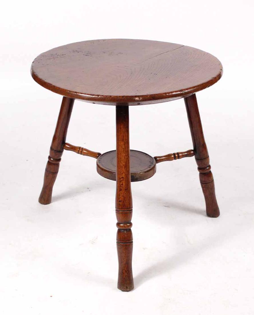 Provincial Oak Cricket Table English (1 of 4)