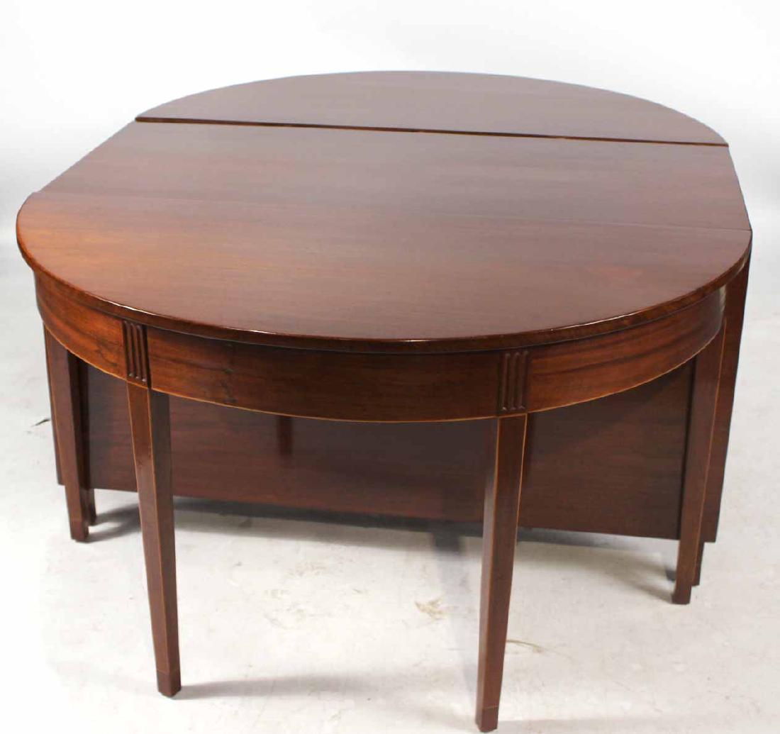 George III Three-Part Mahogany Dining Table (1 of 4)