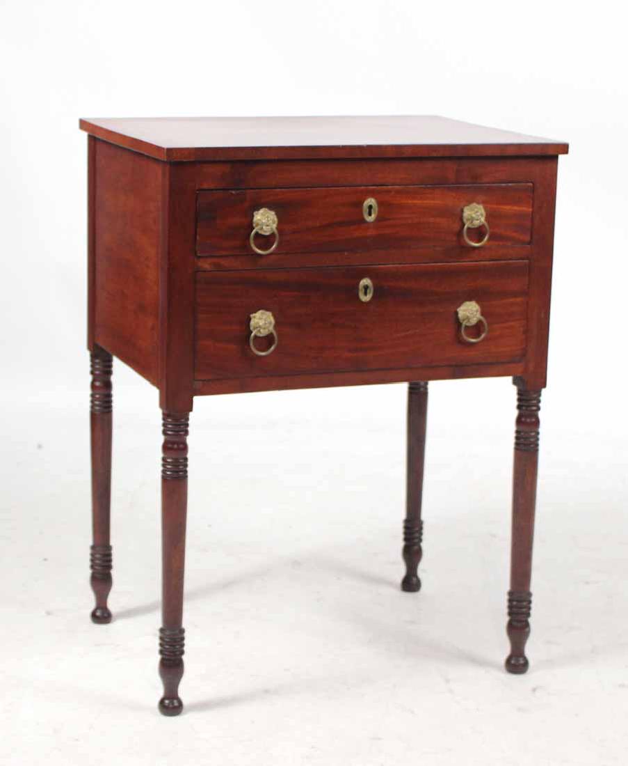 Federal Mahogany Work Table (1 of 3)