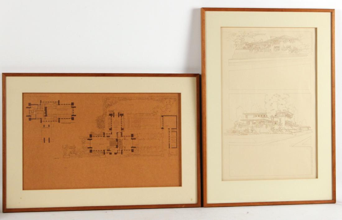 Frank Lloyd Wright Drawing Prints (1 of 6)