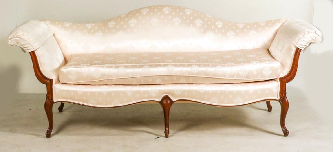 Louis XV Style Serpentine Front Sofa (1 of 6)