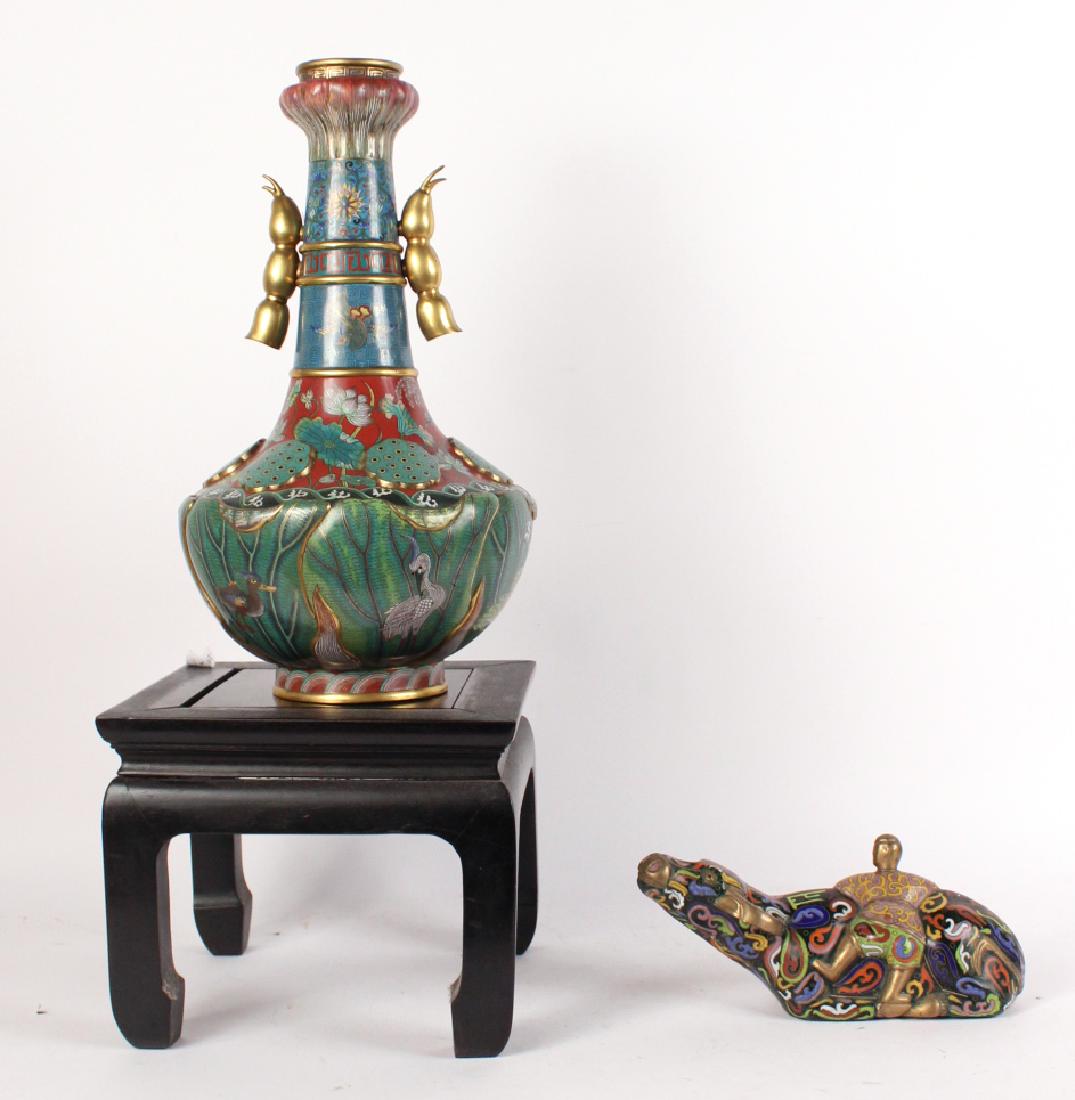 Chinese Cloisonne Vase (1 of 17)