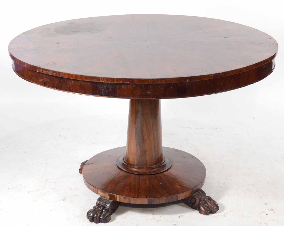 Victorian Mahogany Center Table (1 of 13)