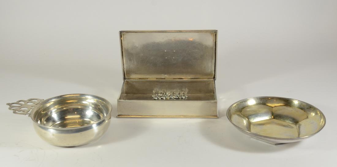 Sterling Silver Hinged Lidded Rectangular Box (1 of 5)
