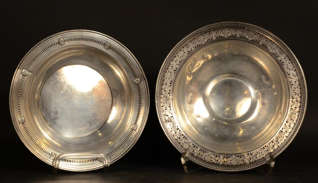 Two American Sterling Silver Circular Bowls (1 of 8)