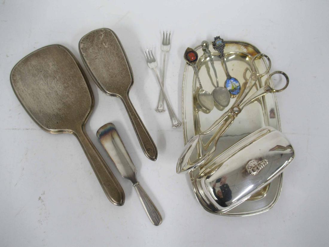 Silver Plated Dresser Items (1 of 5)