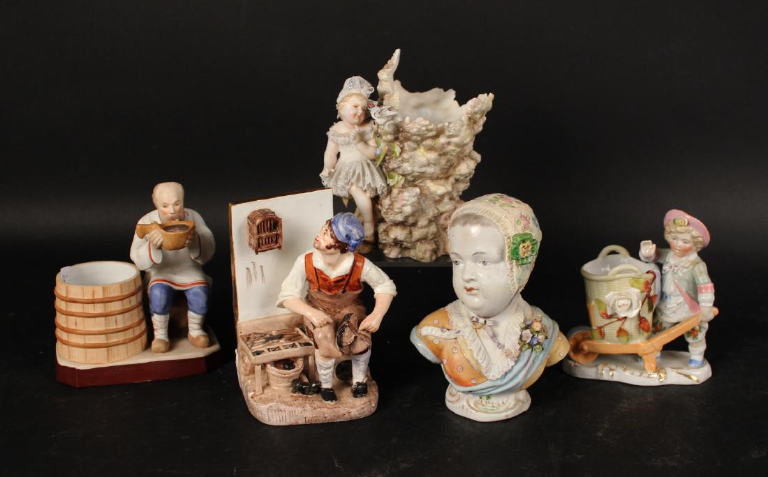 Five Continental Porcelain Figures (1 of 7)