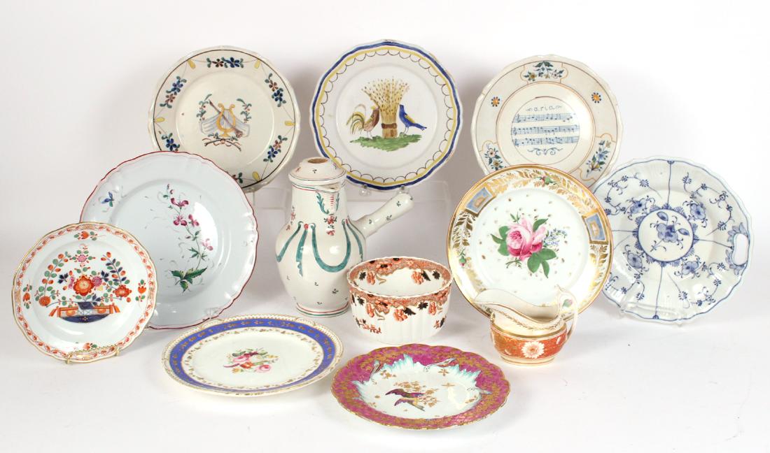 Group of Continental Porcelain Plates (1 of 5)