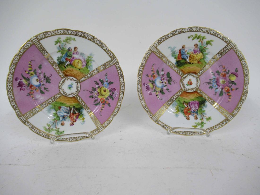 Two Dresden Porcelain Plates (1 of 4)