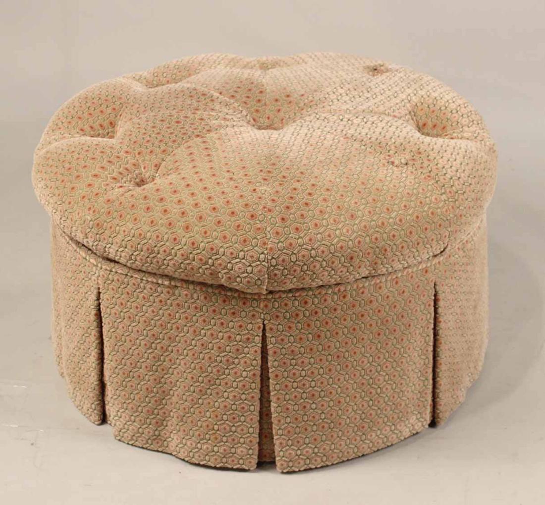 Contemporary Circular Ottoman (1 of 6)