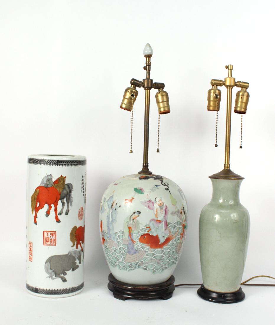 Chinese Celadon Vase (1 of 6)