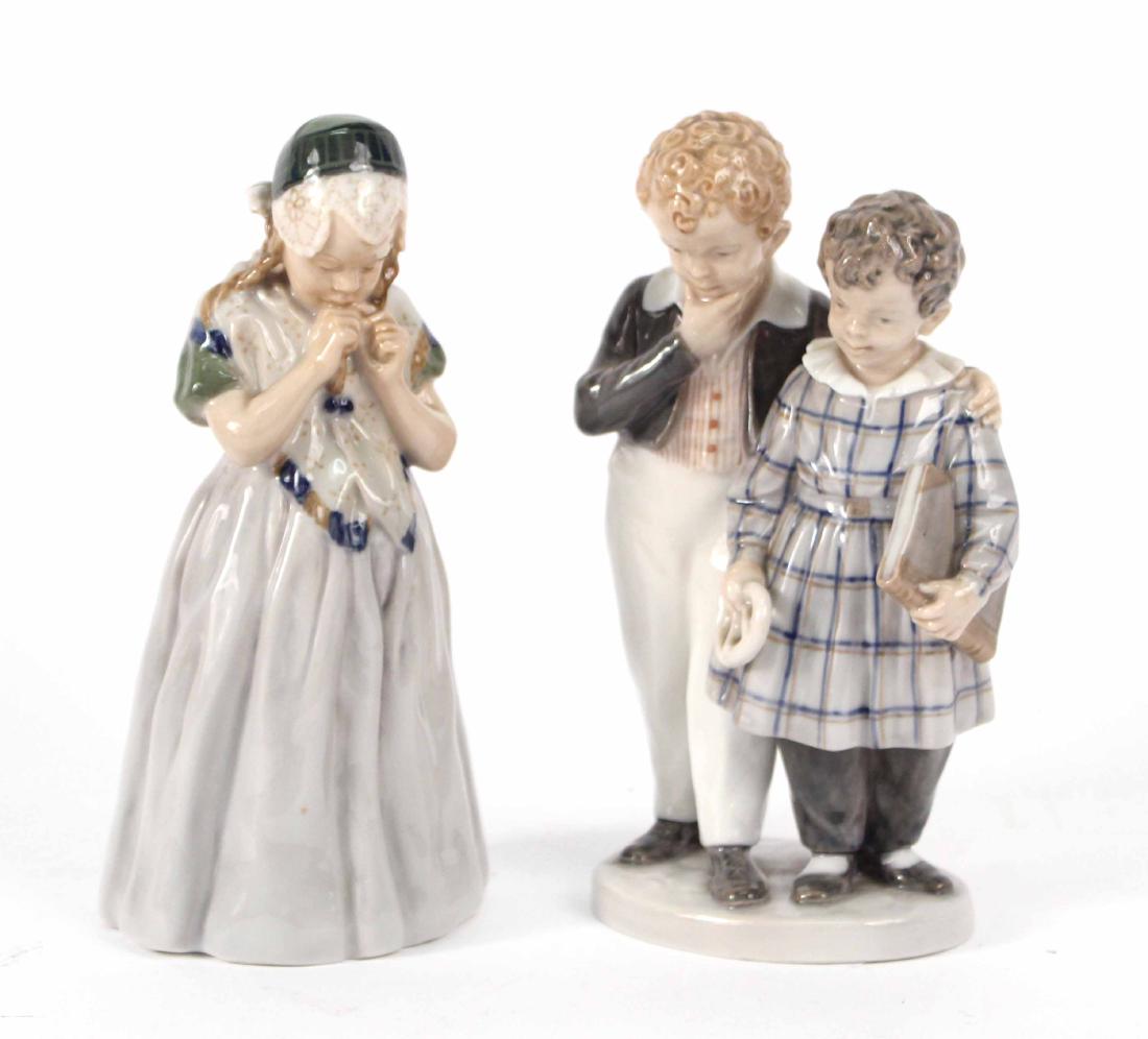 Two Royal Copenhagen Porcelain Figures (1 of 5)