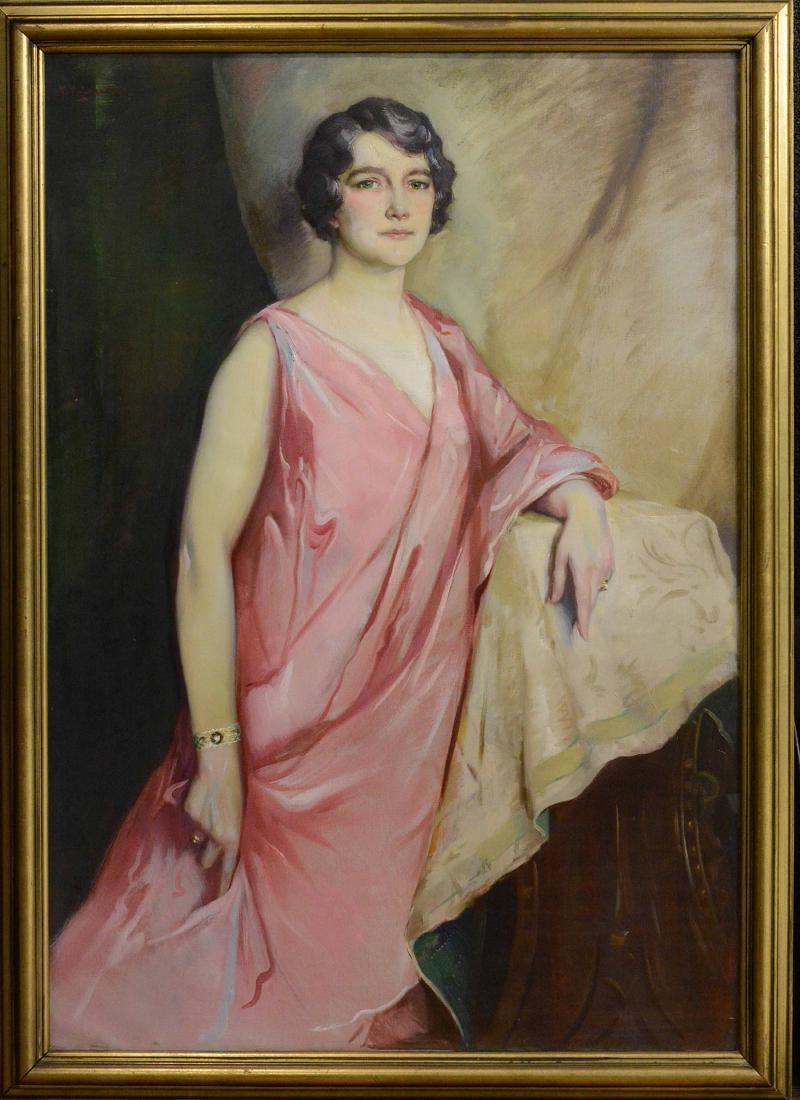 Oil on Canvas, Portrait of a Woman (1 of 8)