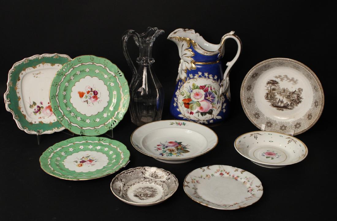 Haviland Floral & Gilt Porcelain Pitcher (1 of 5)