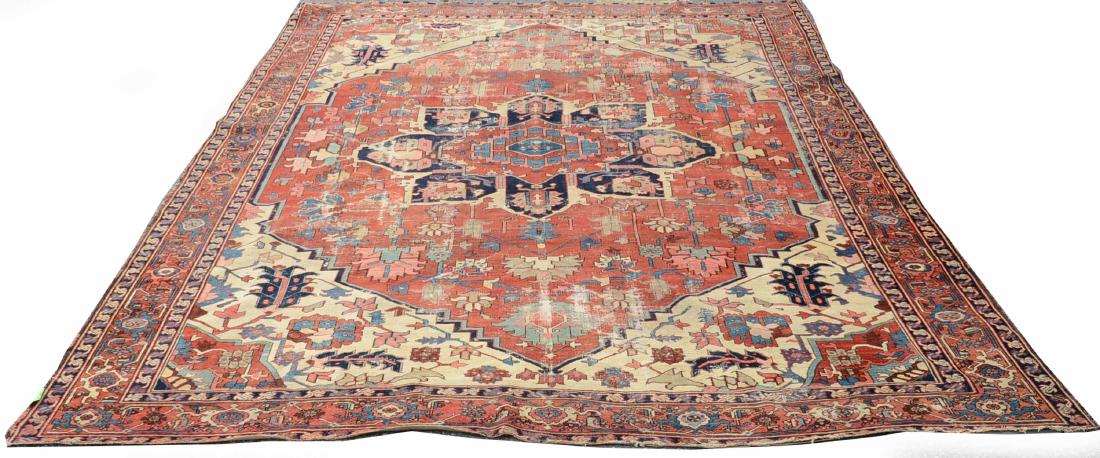 Persian Heriz Wool Carpet (1 of 13)