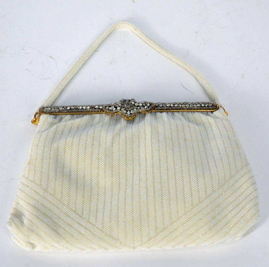 C&M Caron Hand Made in France Beaded Evening Bag (1 of 7)