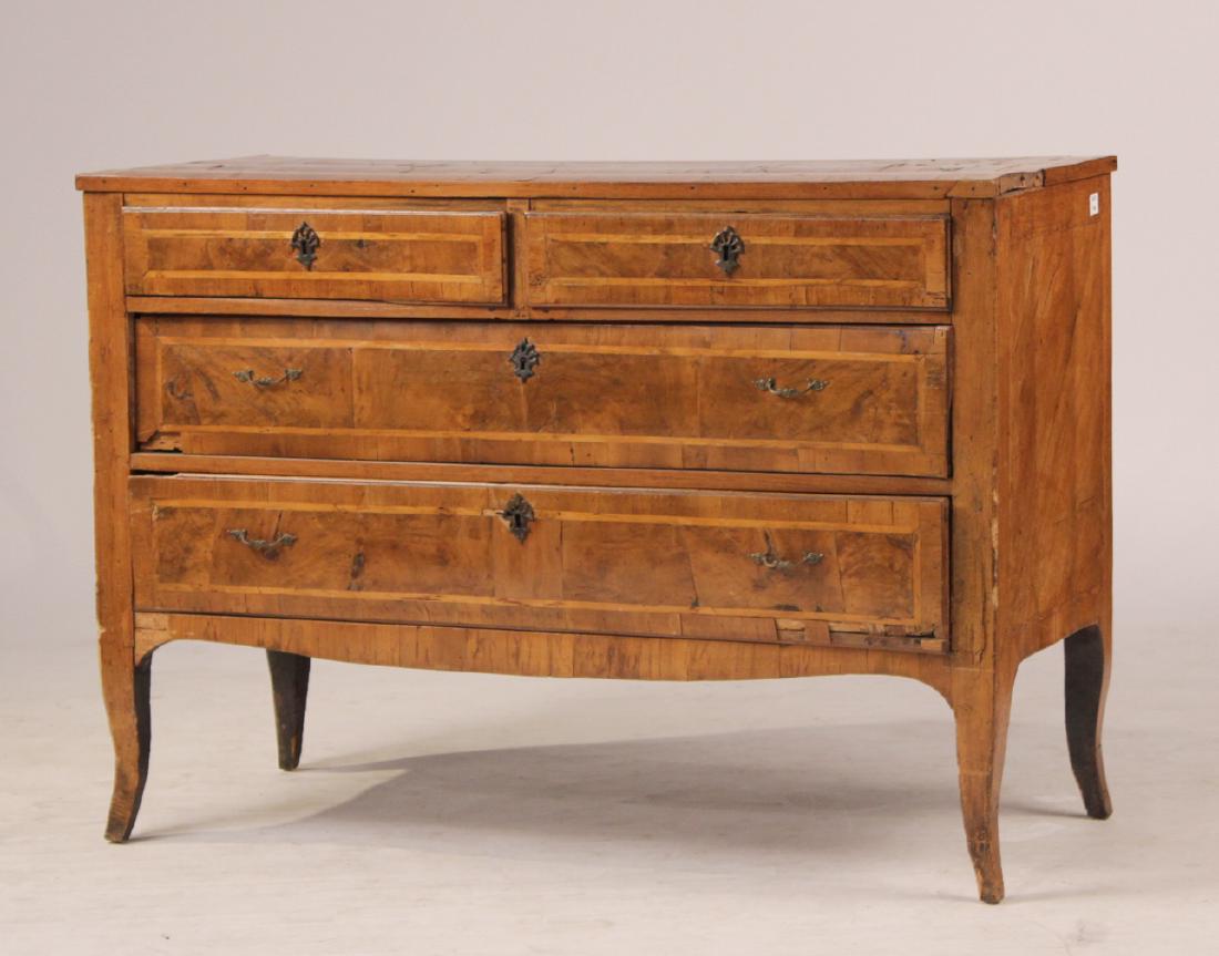 Neoclassical Parquetry Commode (1 of 9)