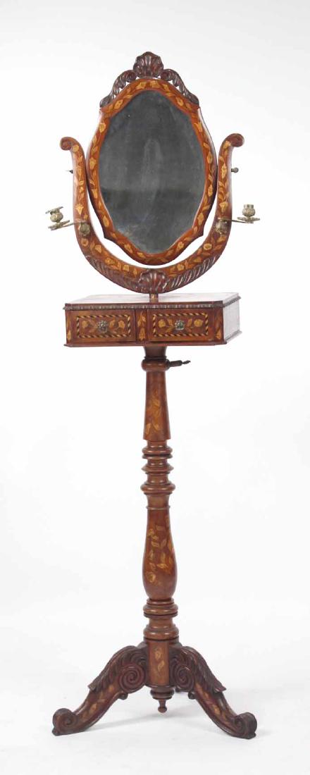 Neoclassical Marquetry Inlaid Dressing Stand (1 of 8)