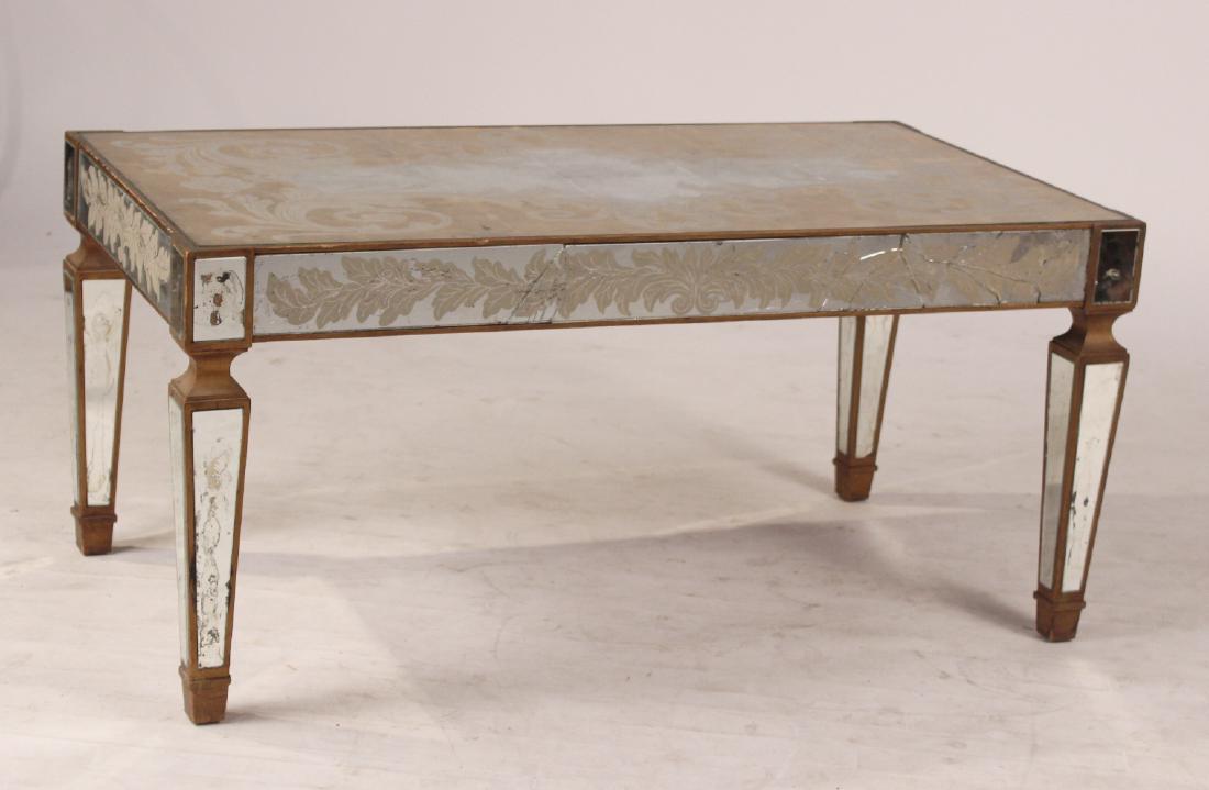 Neoclassical Mirrored Low Table (1 of 4)