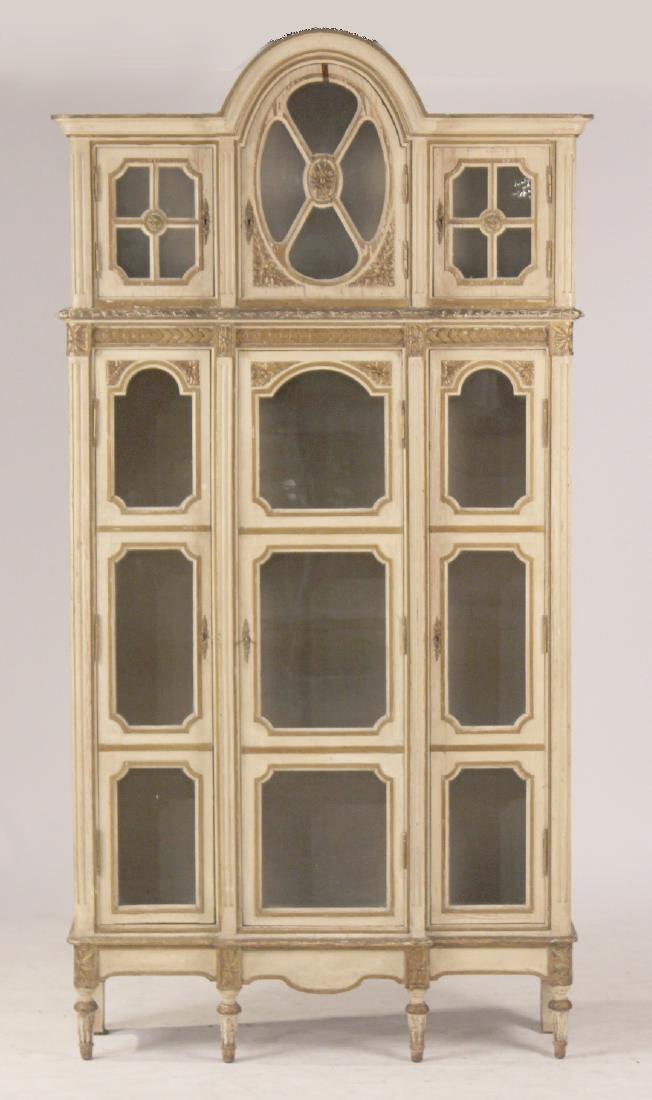 Neoclassical Gilt Decorated Vitrine (1 of 8)
