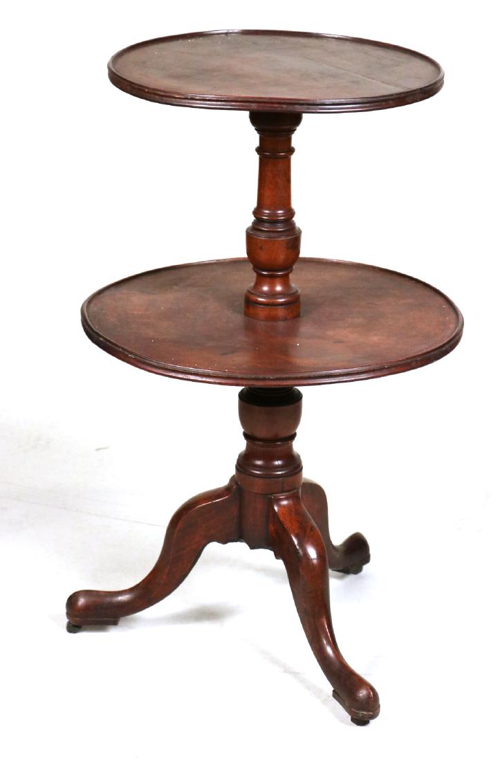 George III Mahogany Dumbwaiter (1 of 8)