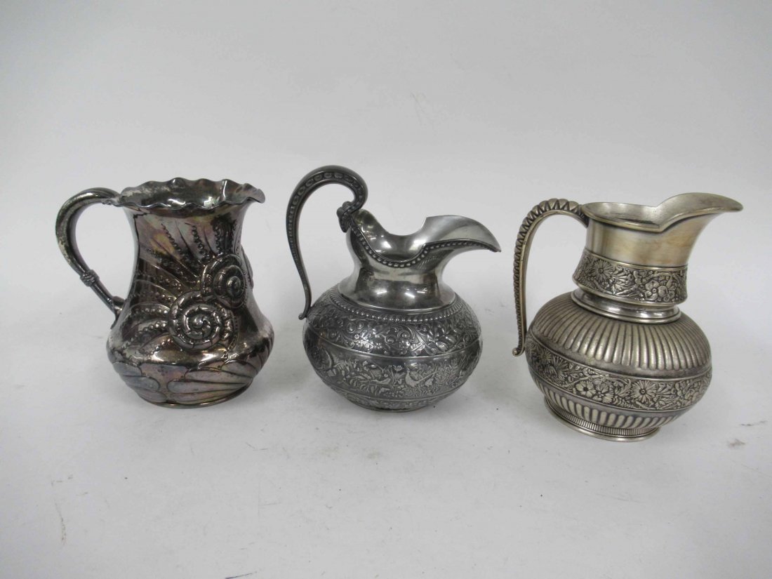 Three Silver Plated Water Jugs (1 of 7)
