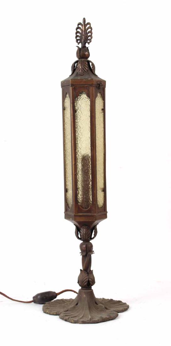 Patinated Metal Lantern (1 of 4)