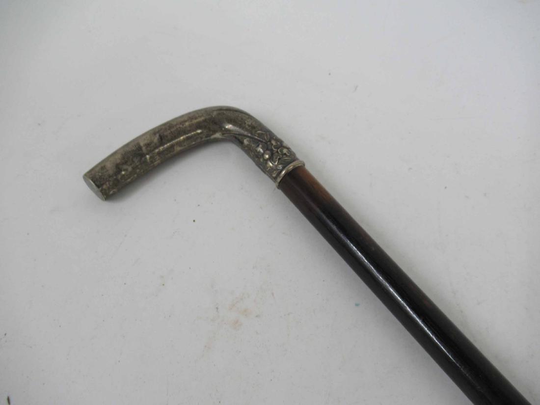 Silver Handle Walking Stick (1 of 5)