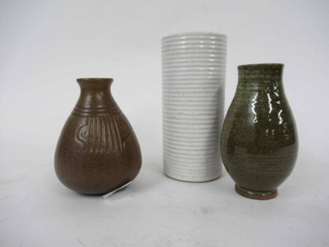 Three Modern Art Pottery Vases (1 of 7)
