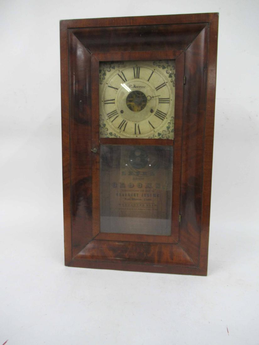 Empire Mahogany Shelf Clock (1 of 5)