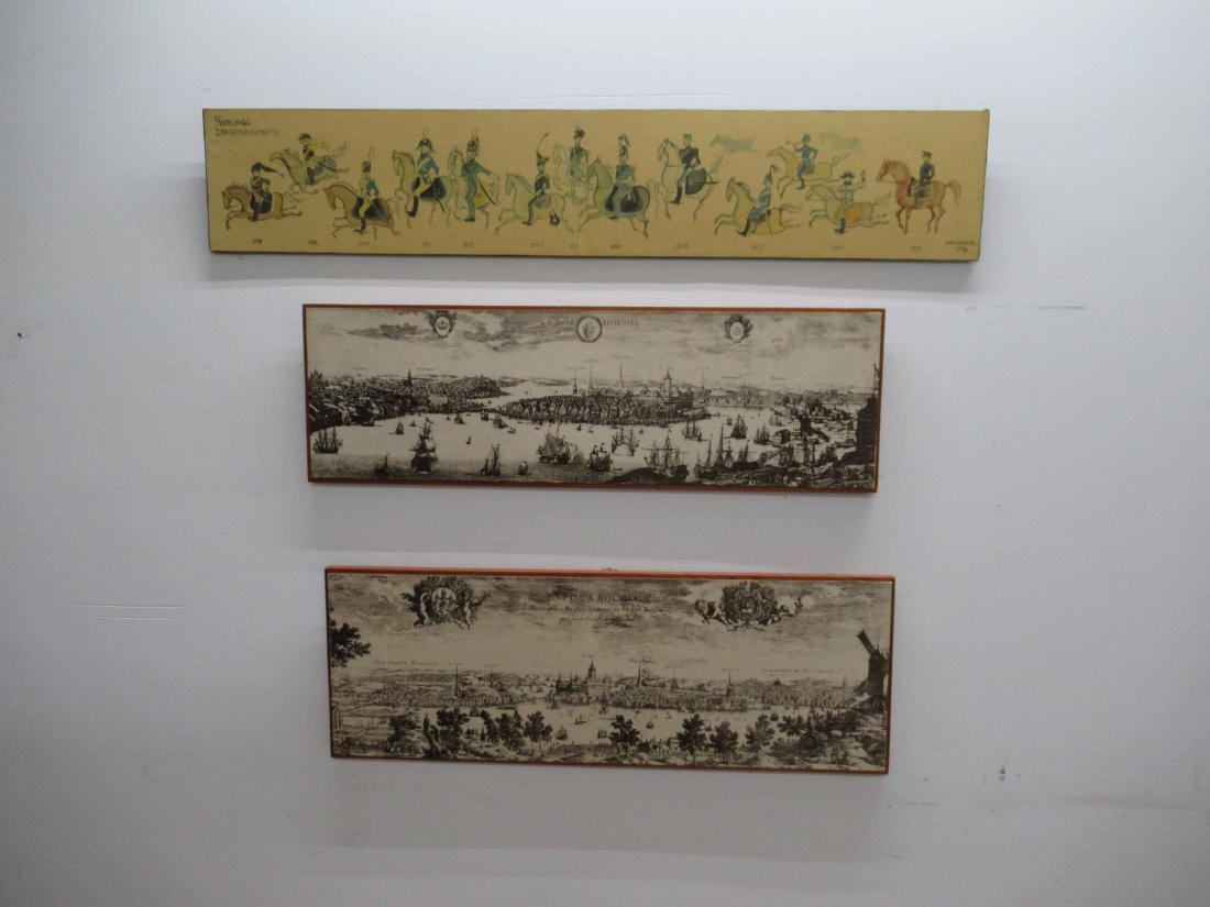 TWo Stockholm Prints Mounted on Board (1 of 6)