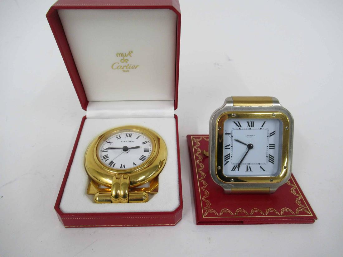 Two Cartier Travel Clocks (1 of 9)
