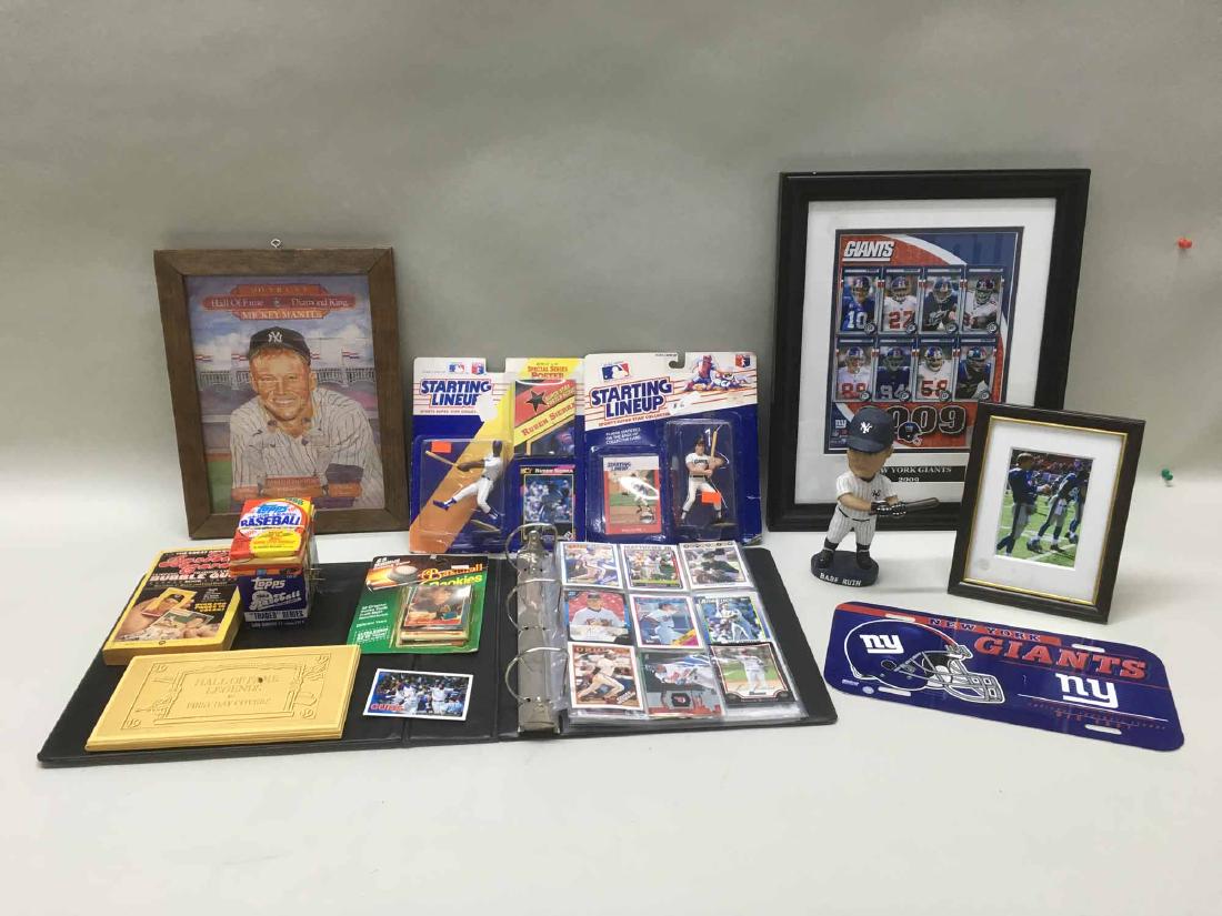 Group of Assorted baseball Memorabilia (1 of 1)