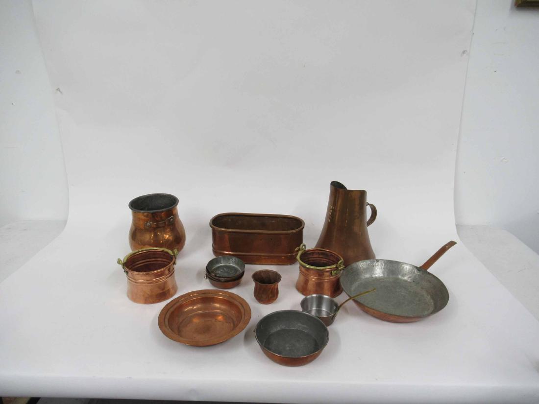 Group of Assorted Copper Table Articles (1 of 8)