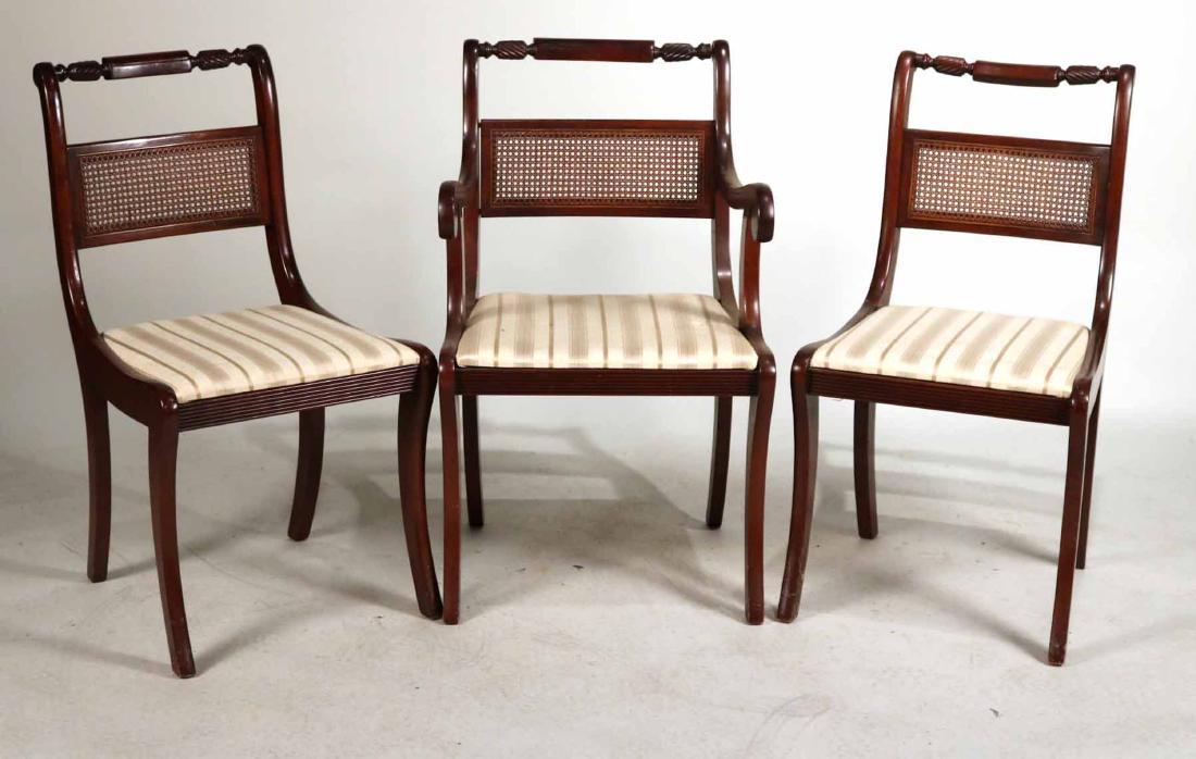 Three B. Altman Federal Style Chairs (1 of 7)
