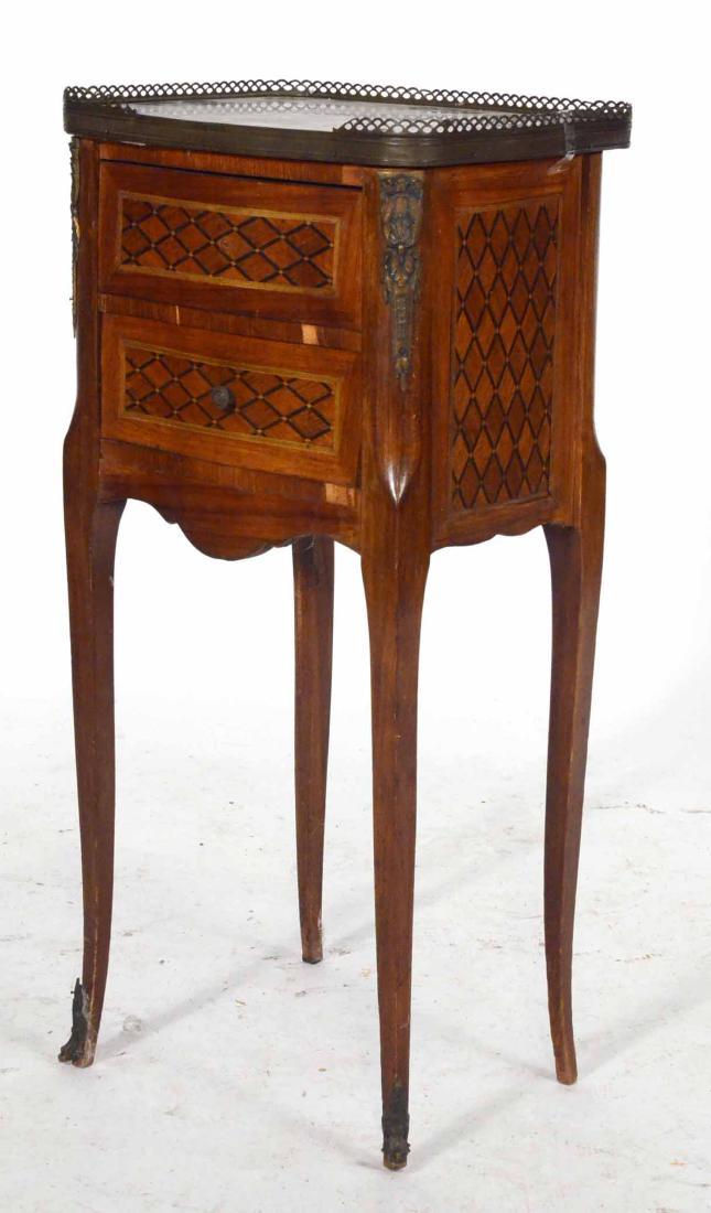 Louis XV Style Parquetry-Inlaid Stand (1 of 7)