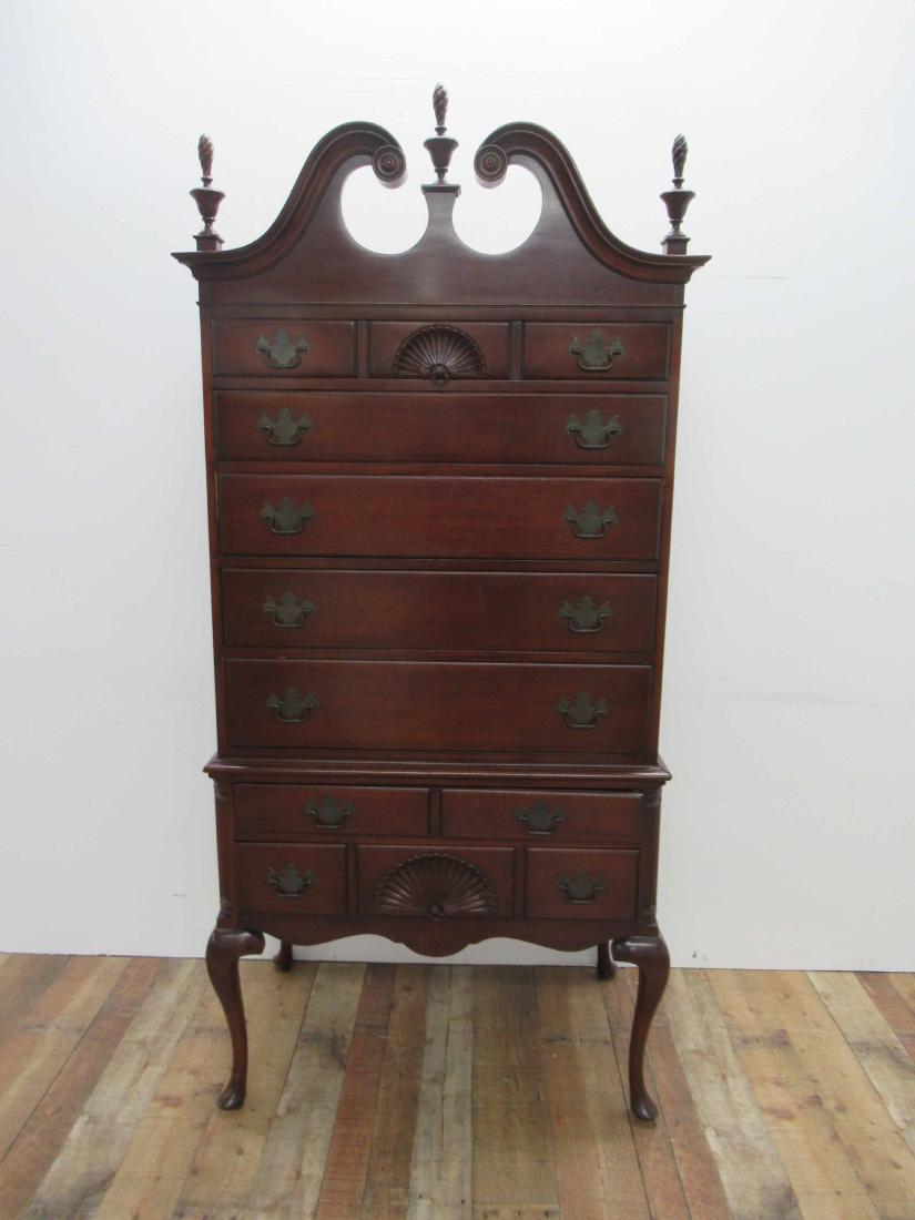 Drexel Mahogany Highboy (1 of 9)