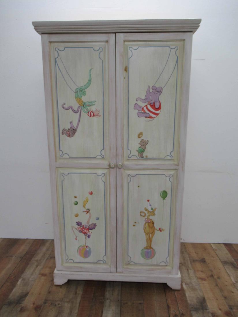 Pooh Bear Decorated Wardrobe (1 of 6)