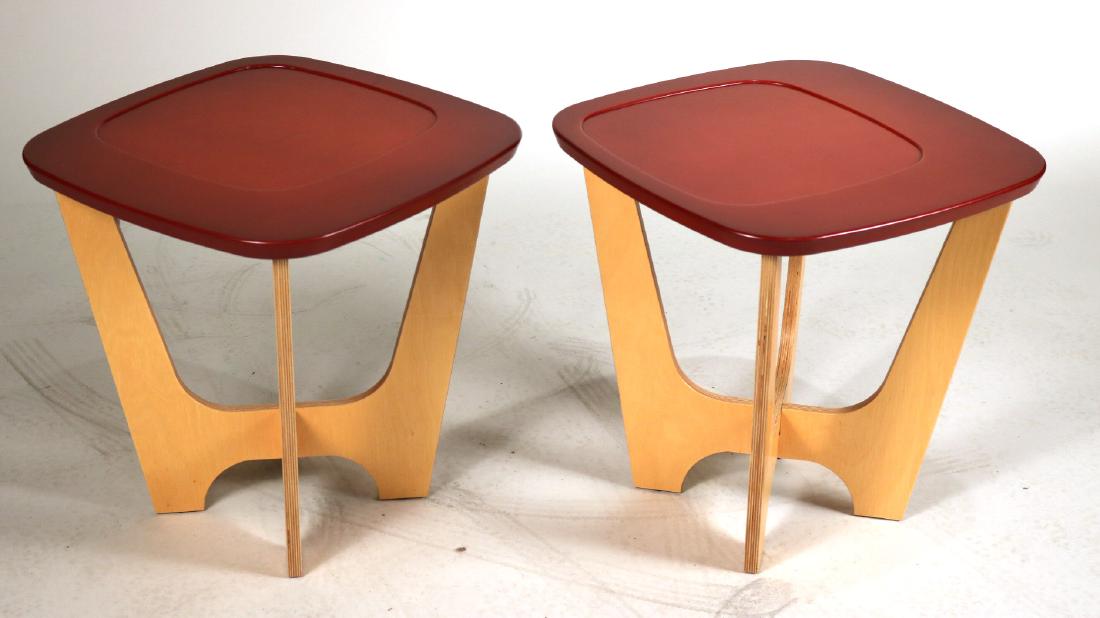 Pair of Modern Pure Design Side Tables (1 of 6)