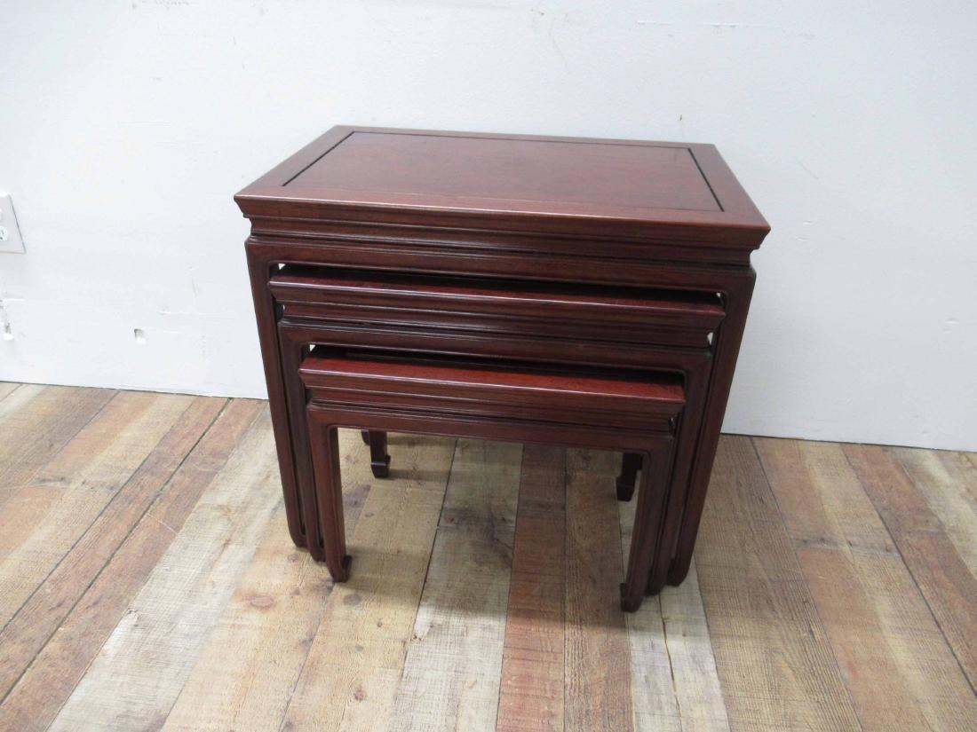 Chinese Hardwood Occasional Table (1 of 4)