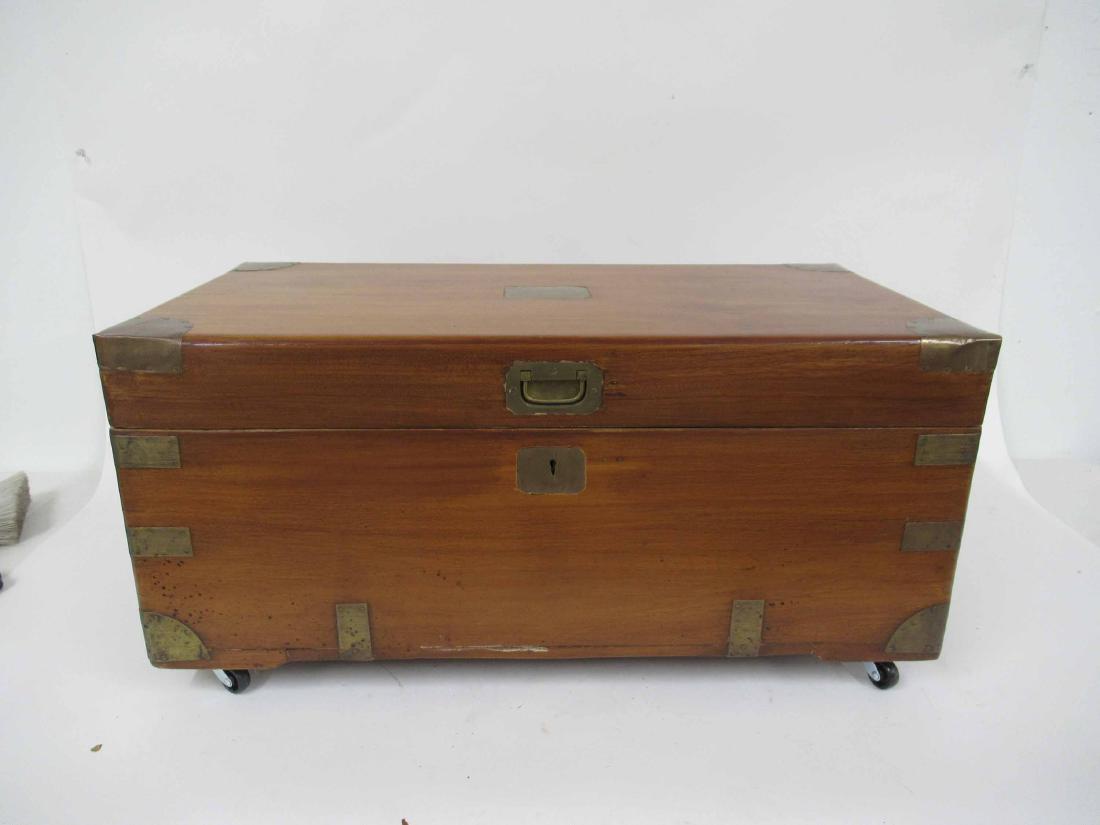 Camphor Wood Brass Mounted Chest (1 of 7)