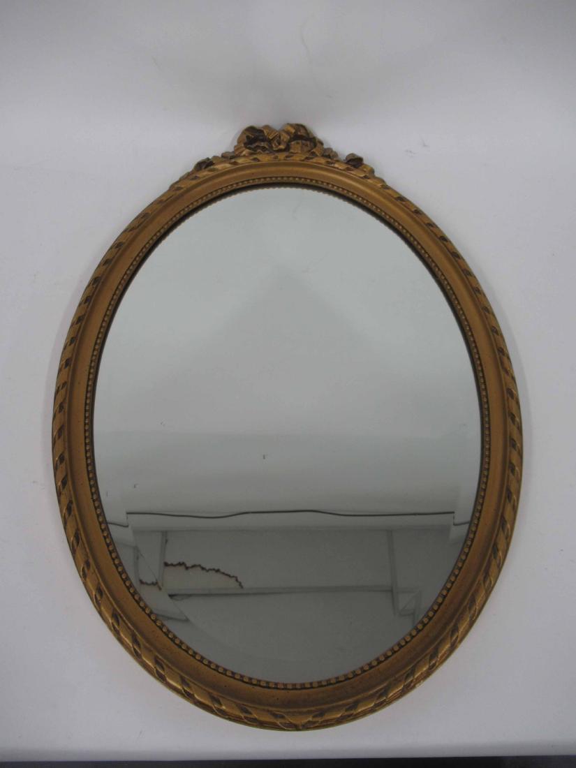 Gilt-Wood Hanging Wall Mirror (1 of 4)