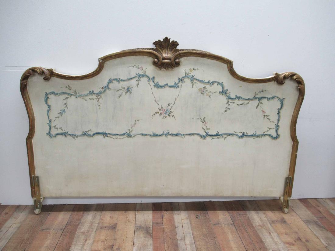 French Style Painted Headboard (1 of 5)