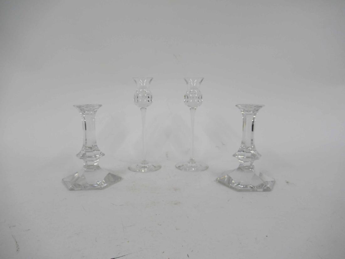 Val St. Lambert Pair of Candlesticks (1 of 5)