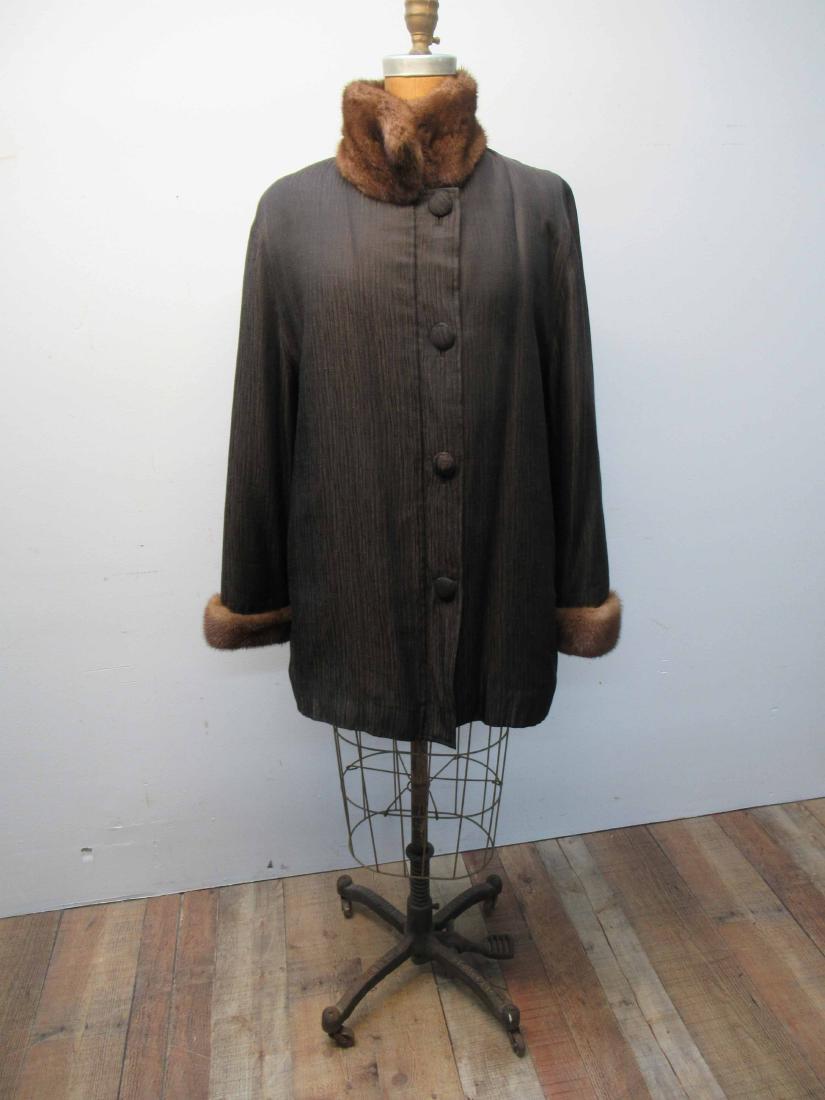 Mink Lined Jacket (1 of 7)